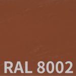 RAL 8002 %
