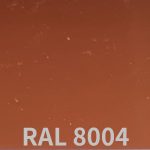 RAL 8004 %